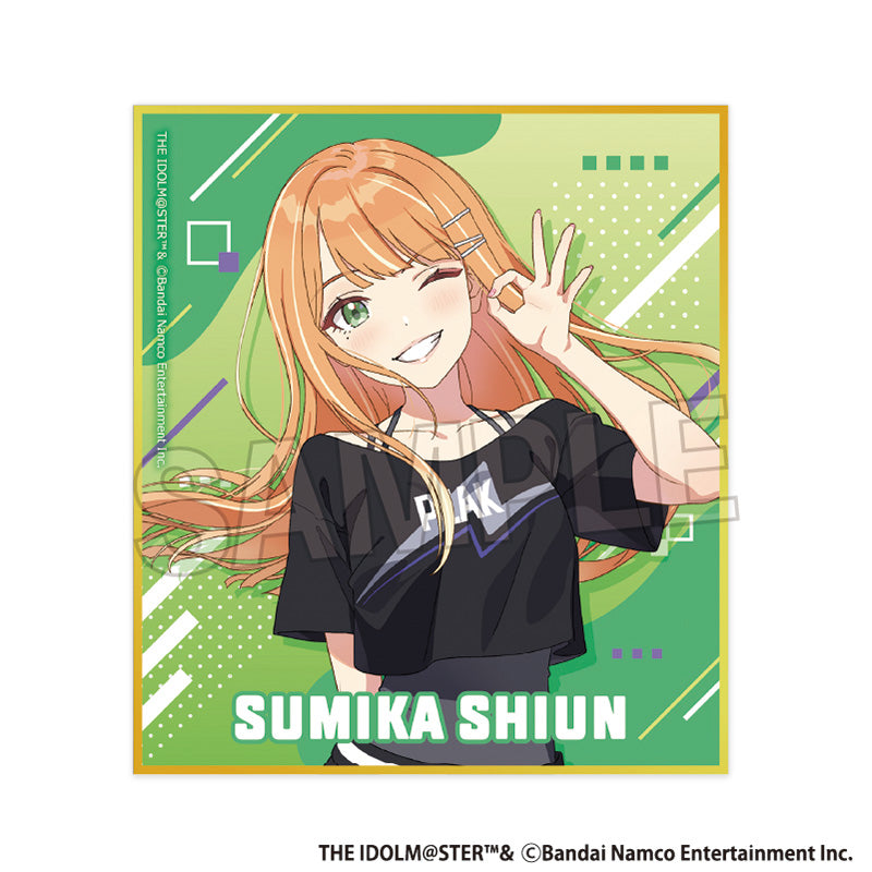 (1BOX=6)(Goods - Art Board) Gakuen iDOLM@STER Trading Mini Art Board Vol.2 (6 Types Total)