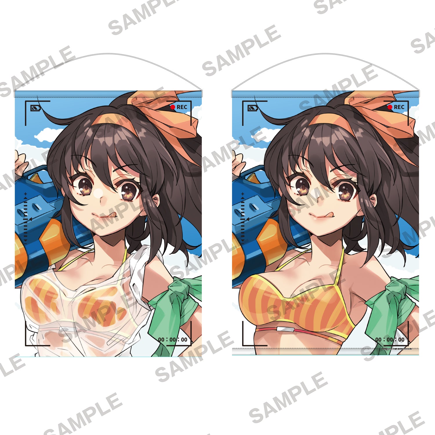 (Goods - Tapestry) Haruhi Suzumiya Series B2-sized Two Pattern Tapestry - Haruhi Suzumiya