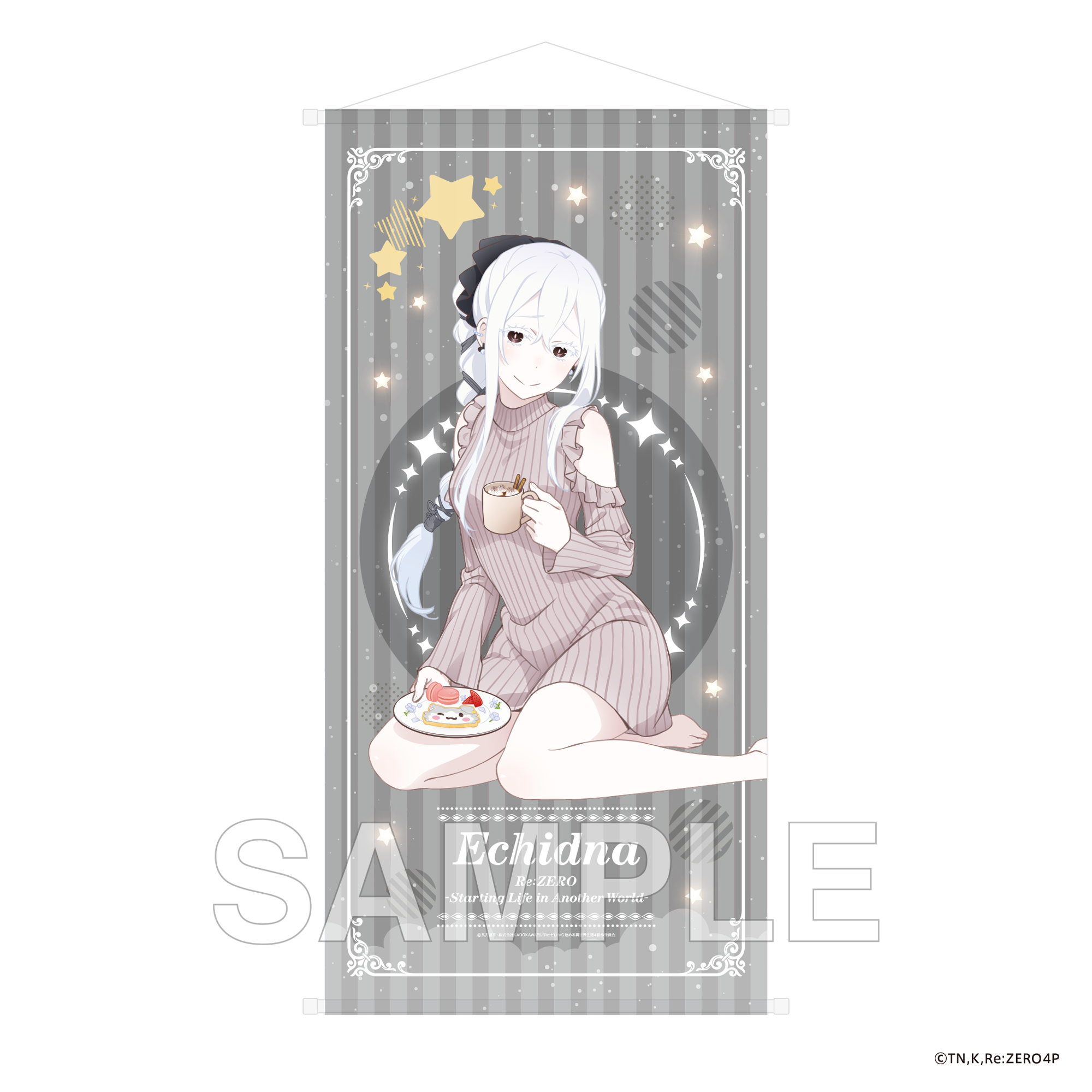 (Goods - Tapestry) "Re:ZERO -Starting Life in Another World-" Big Tapestry Emilia's Birthday Celebration 2025 ver. - Echidna