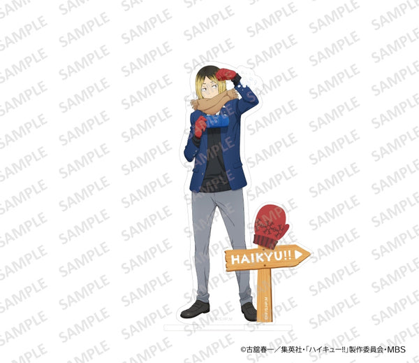 (Goods - Stand Pop) Haikyu! Acrylic Stand Playing in the Snow Ver. - Kenma Kozume