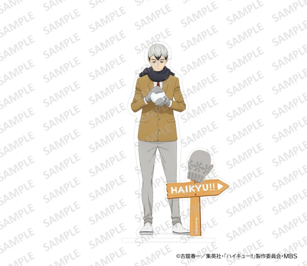 (Goods - Stand Pop) Haikyu! Acrylic Stand Playing in the Snow Ver. - Shinsuke Kita
