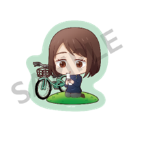 (Goods - Sticker) Jujutsu Kaisen Die-cut Stickers Cycling ver. Shoko Ieiri Resting ver.