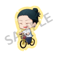 (Goods - Sticker) Jujutsu Kaisen Die-cut Stickers Cycling ver. Suguru Geto Riding ver.
