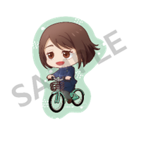 (Goods - Sticker) Jujutsu Kaisen Die-cut Stickers Cycling ver. Shoko Ieiri Riding ver.