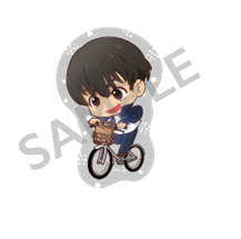 (Goods - Sticker) Jujutsu Kaisen Die-cut Stickers Cycling ver. Yu Haibara Riding ver.