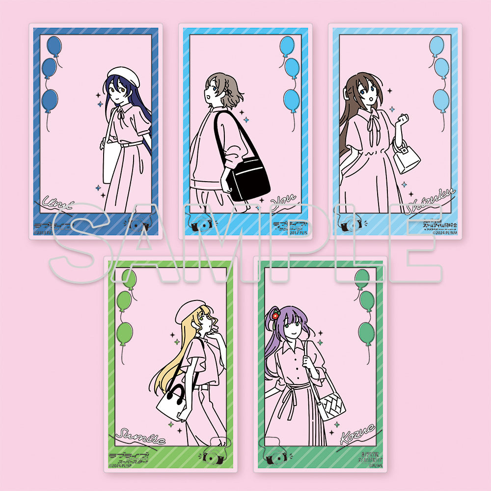 (Goods - Acrylic Card) Love Live! Series Wear the Seasons on Your Walks. Tradable Acrylic Card