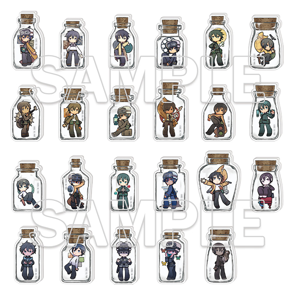 [※Blind](1BOX=3)(Goods - Mascot) Kino's Journey -the Beautiful World- 25th Anniversary Tradable Acrylic Mascot