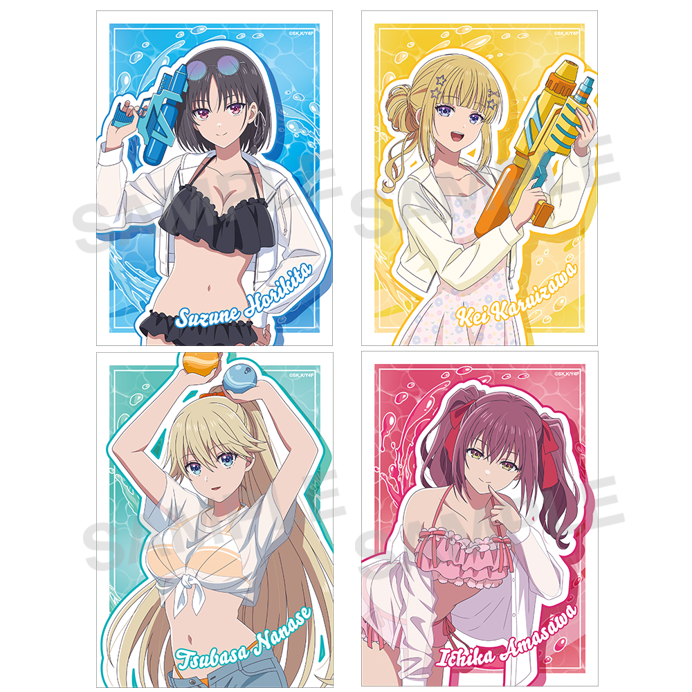 (Goods - Bromide) Classroom of the Elite Photo-style Illustration Set Water-side Fun Ver.