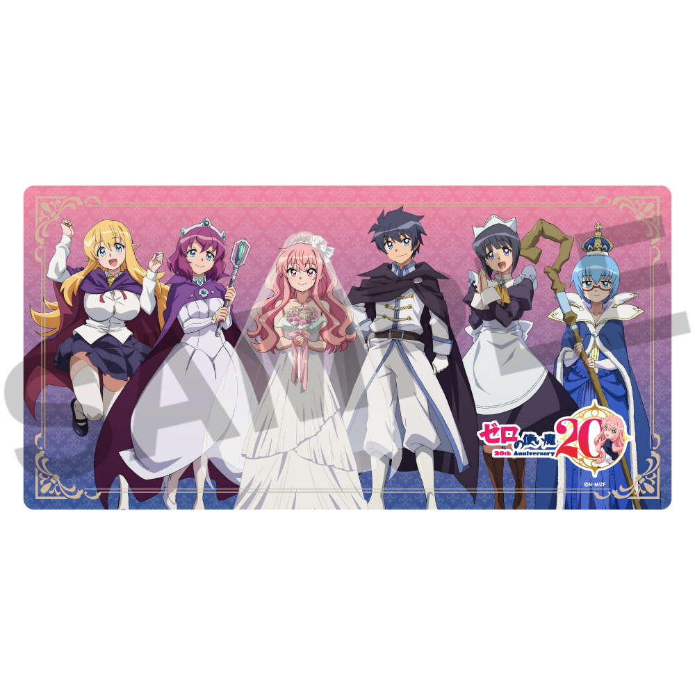 (Goods - Mat) The Familiar of Zero TV Anime Desk Mat 20th Anniversary Ver.