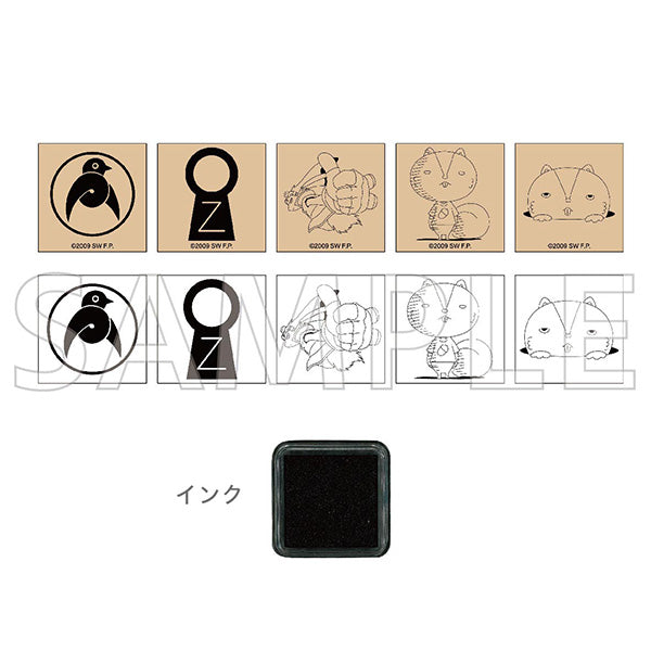 (Goods - Stationery) Summer Wars Stamp Set Animate International