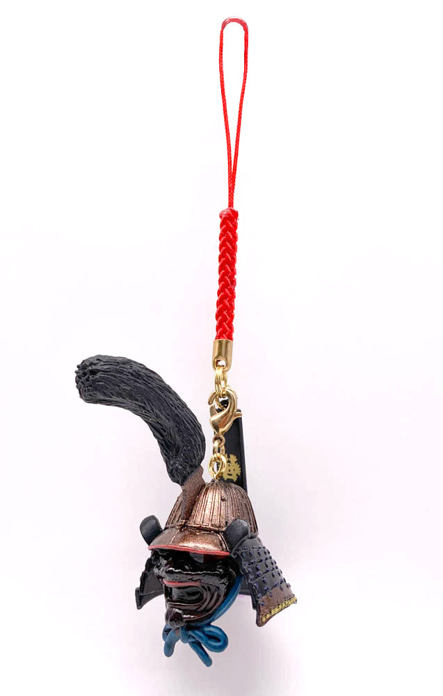 (Goods - Strap) Sengoku Kabuto Netsuke Date Shigezane Animate International