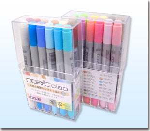 (Goods - Art Supplies) Copic Ciao 24 Colors Backgrounds & People Selection Animate International
