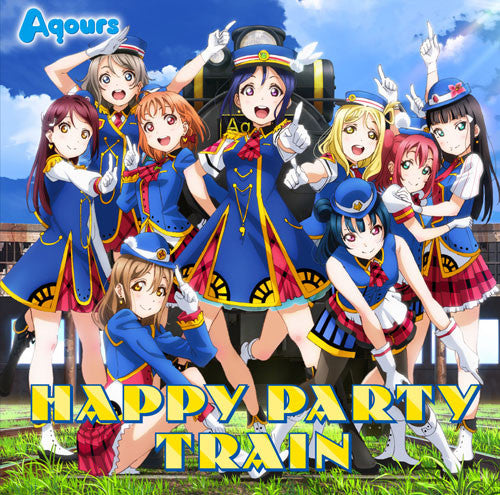 (Character Song) Love Live! Sunshine!! Happy Party Train by Aqours [CD+DVD] Animate International
