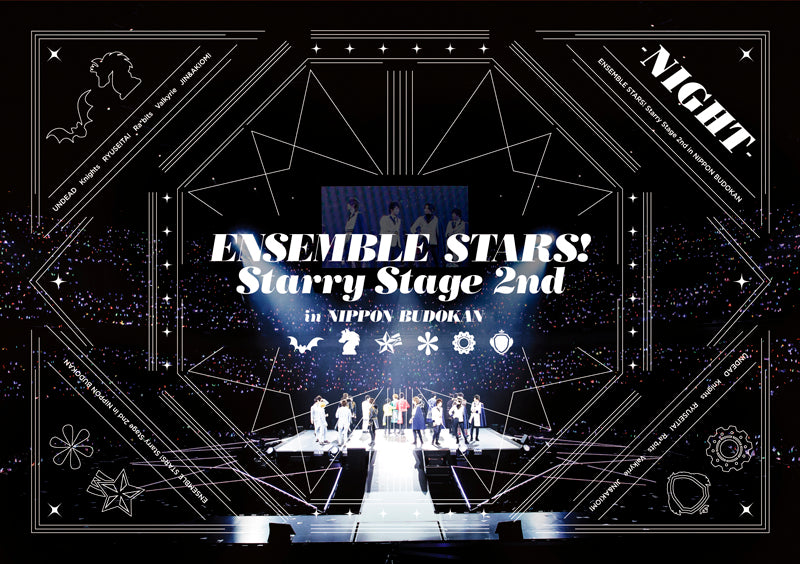 (DVD) Ensemble Stars! Starry Stage 2nd - in Nippon Budokan [NIGHT Edition] Animate International