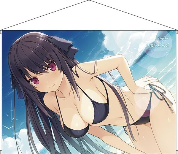 [t](Goods - Tapestry) Aokana: Four Rhythm Across the Blue Misaki Tobisawa Swimsuit Tapestry 3