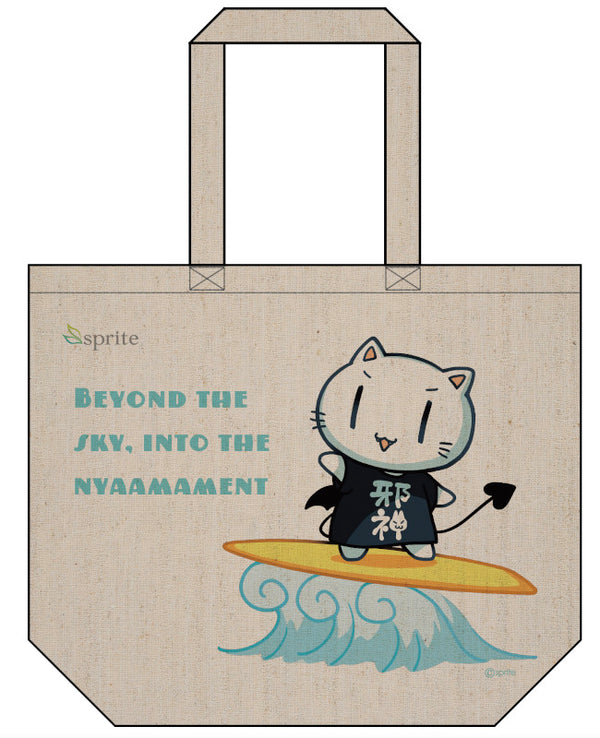 [t](Goods - Bag) Aokana: Four Rhythm Across the Blue Surfing Jashin-chan Tote Bag