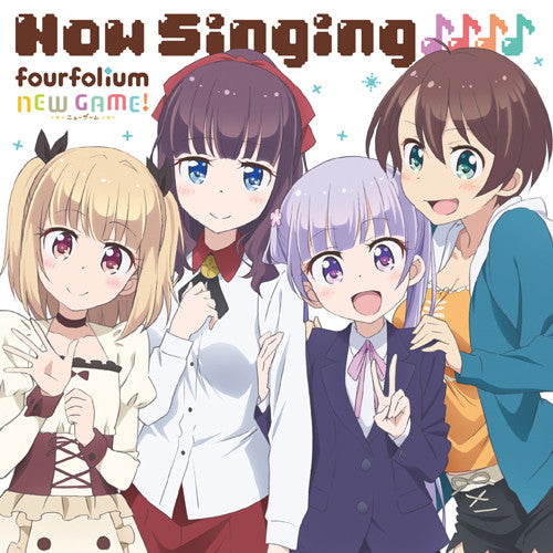 (Album) "New Game! (Anime)" Character Song Mini-album: Now Singing Animate International