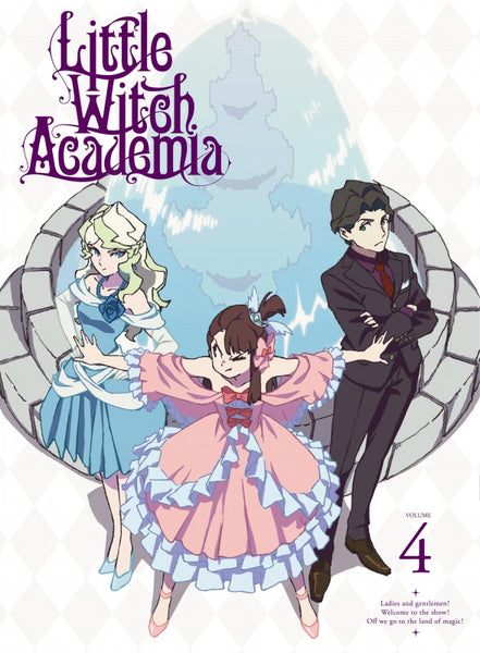 animate】(DVD) Little Witch Academia Vol.4 [First-run Limited