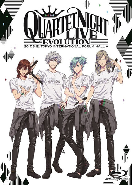 animate】(Blu-ray) Uta no Prince-sama QUARTET NIGHT LIVE Evolution  2017【official】| Anime Merch Shop