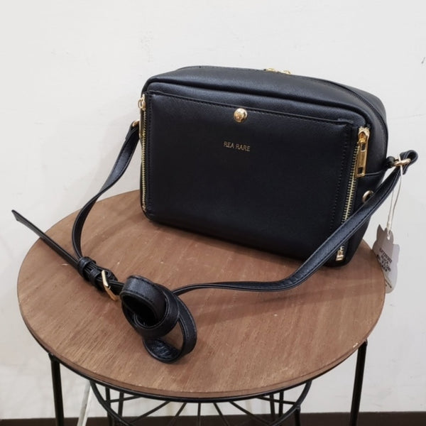 (Goods - Itabag) Non-Character Original Clear Reversible Mini Mini Shoulder Bag Black [REA RARE]