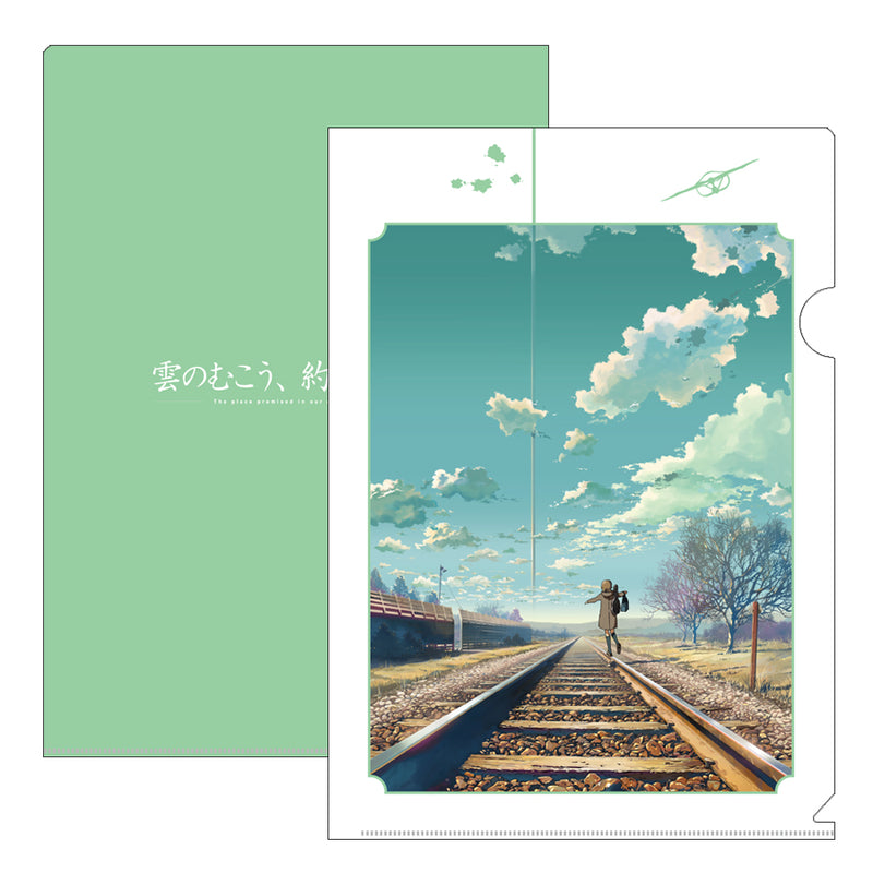 (Goods - Stationery) Makoto Shinkai Works Clear File Set of 3