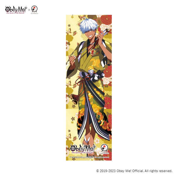 (Goods - Pillow Case) Obey Me! Body Pillow Cover Mammon (Nara Kingyo Museum)
