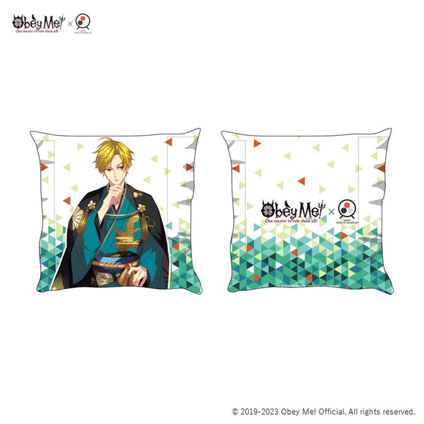 (Goods - Cushion) Obey Me! Cushion Satan (Nara Kingyo Museum)
