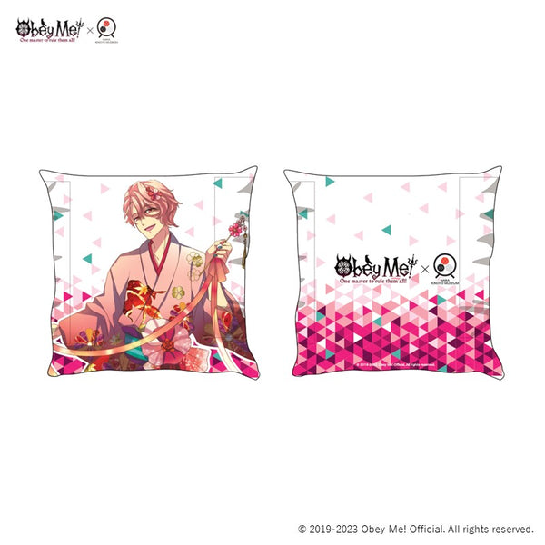 (Goods - Cushion) Obey Me! Cushion Asmodeus (Nara Kingyo Museum)