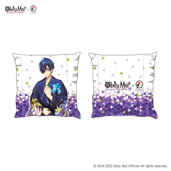 (Goods - Cushion) Obey Me! Cushion Belphegor (Nara Kingyo Museum)