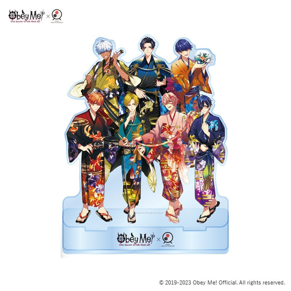 (Goods - Stand Pop) Obey Me! Acrylic Stand Ensemble (Nara Kingyo Museum)