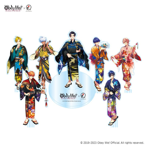[※Blind](Goods - Stand Pop) Obey Me! Acrylic Stand (Nara Kingyo Museum)