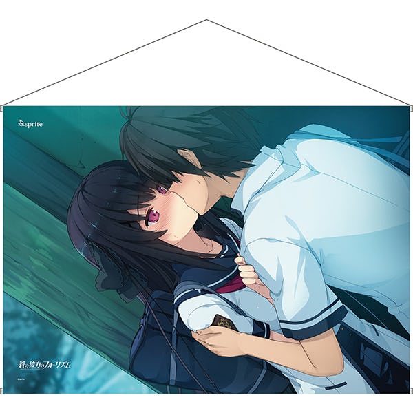 (Goods - Tapestry) Aokana: Four Rhythm Across the Blue Misaki Tobisawa Kiss Scene Tapestry Animate International