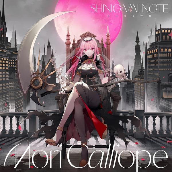 [a](Album) SHINIGAMI NOTE by Mori Calliope [First Run Limited Edition] - Animate International