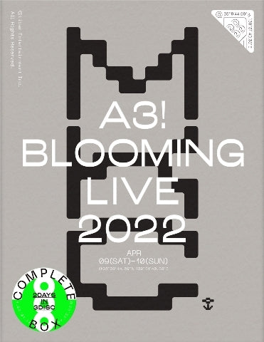 (Blu-ray) A3! BLOOMING LIVE 2022 Blu-ray BOX [First Run Limited Edition]