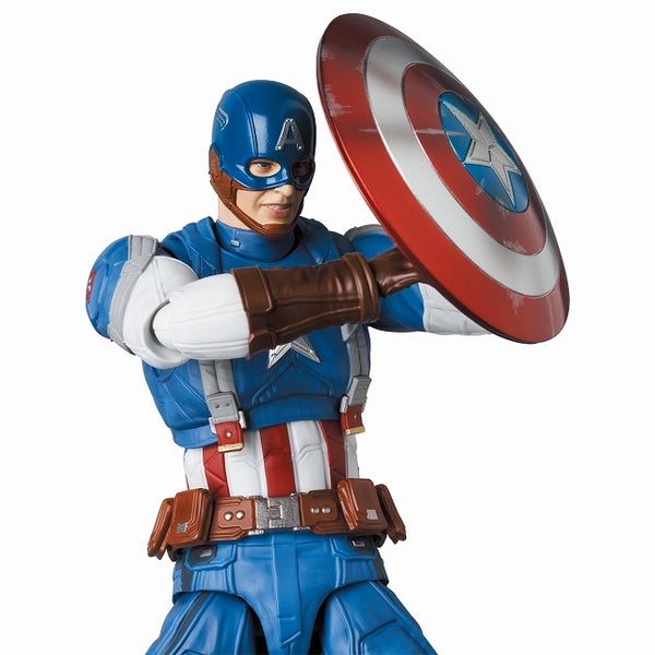 (Action Figure) MAFEX No. 220 MAFEX CAPTAIN AMERICA (Classic Suit)
