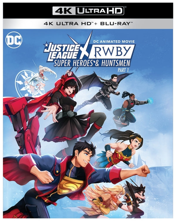 (Blu-ray) Justice League x RWBY: Super Heroes & Huntsmen Part One 4K UHD & Blu-ray Set Part 1 4K UHD & Blu-ray Set