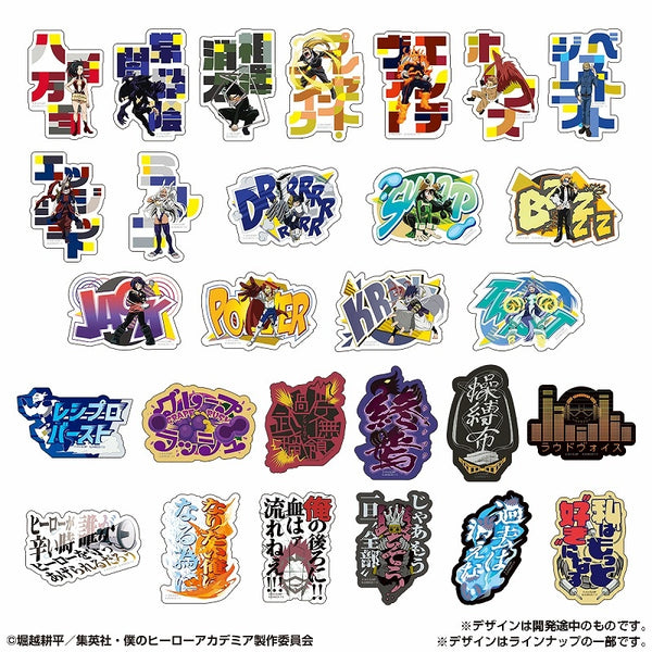 (1BOX=28)(Goods - Sticker) My Hero Academia Smartphone Sticker Collection Vol. 2