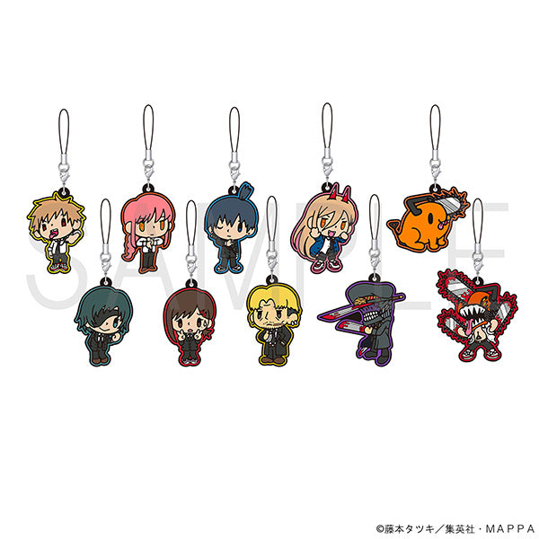 (1BOX=10)(Goods - Strap) Chainsaw Man Rubber Strap Collection