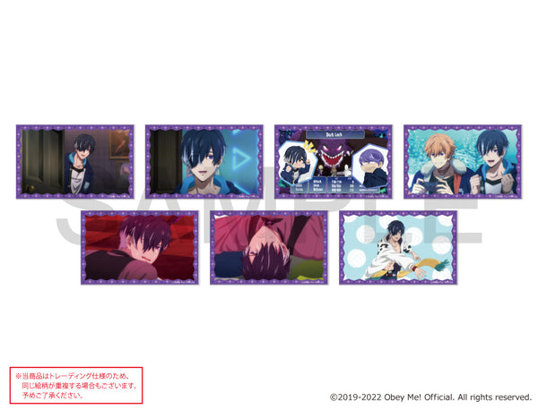 [※Blind](Goods - Card) Obey Me! Happy 1st Devil Day! Trading Acrylic Card (Belphegor Pack)