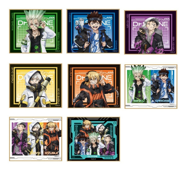 (1BOX=8)(Goods - Art Board) Dr. STONE Cyberpunk Mini Art Board