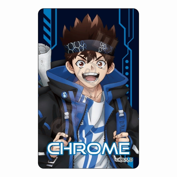 (Goods - Sticker) Dr. STONE Cyberpunk IC Card Sticker Chrome