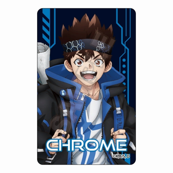 (Goods - Sticker) Dr. STONE Cyberpunk IC Card Sticker Chrome