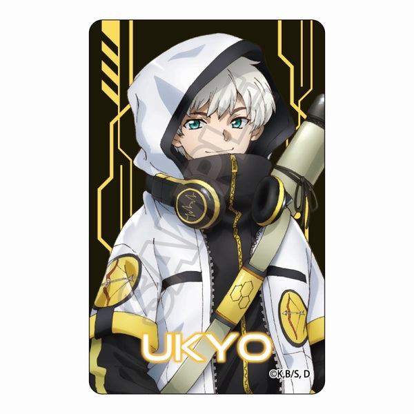 (Goods - Sticker) Dr. STONE Cyberpunk IC Card Sticker Ukyo Saionji