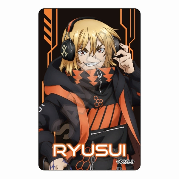 (Goods - Sticker) Dr. STONE Cyberpunk IC Card Sticker Ryusui Nanami