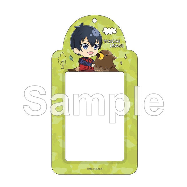 (Goods - Card Case) Blue Lock Card Holder ANIMALS Chibi (Yoichi Isagi)