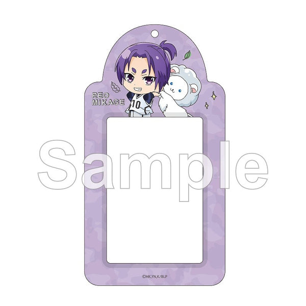 (Goods - Card Case) Blue Lock Card Holder ANIMALS Chibi (Reo Mikage)