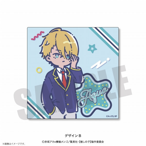 (Goods - Towel) Oshi no Ko [Oshi no Ko x Retro Pop] Hand Towel B Aqua