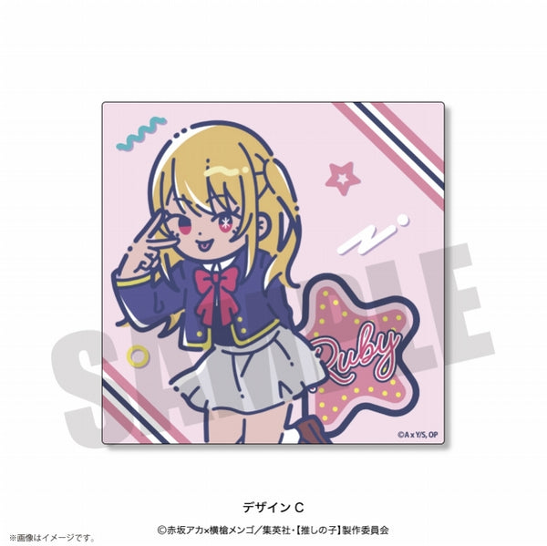 (Goods - Towel) Oshi no Ko [Oshi no Ko x Retro Pop] Hand Towel C Ruby