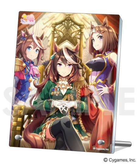 (Goods - Stand Pop) Uma Musume Pretty Derby Acrylic Plate Vol. 10 2. The Throne's Assemblage