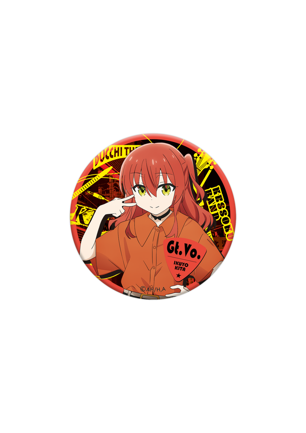 (Goods - Badge) Bocchi the Rock! Button Badge / Ikuyo Kita